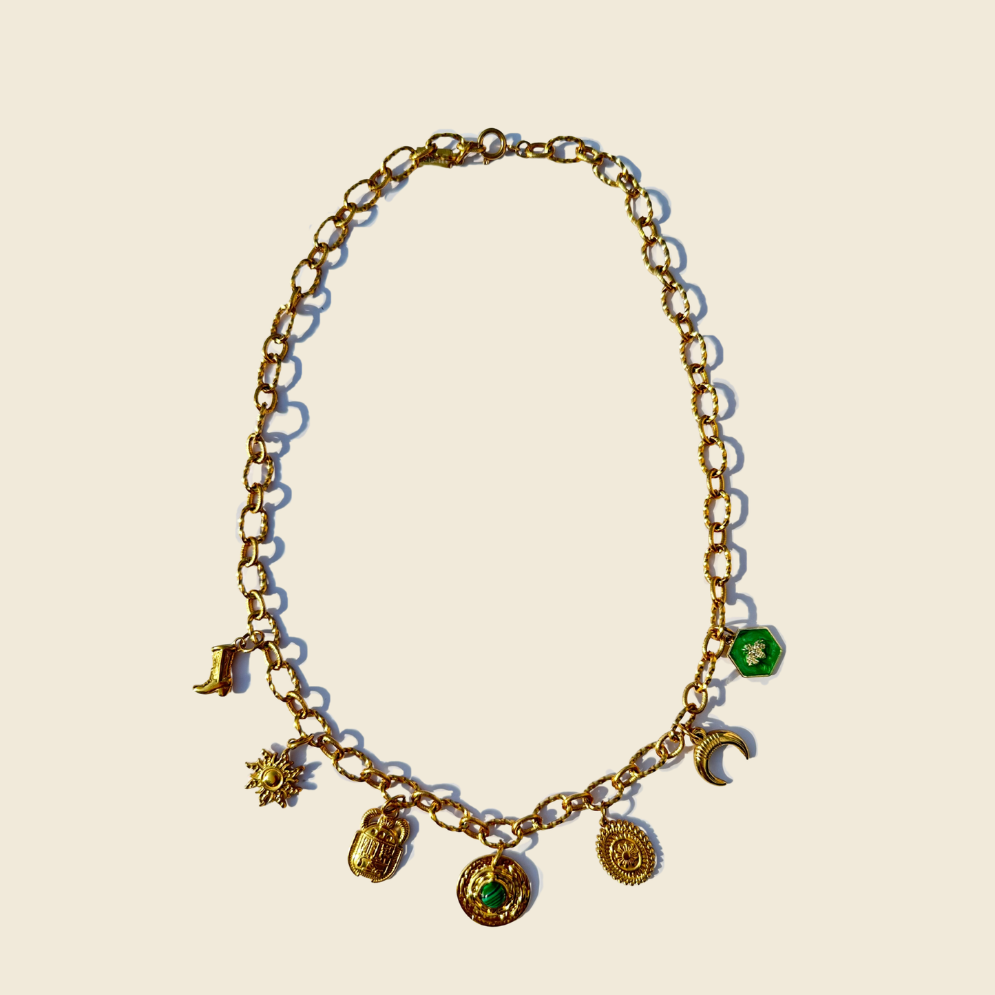 Camille - Collier 7 charms