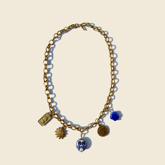 Lea - Collier 5 charms