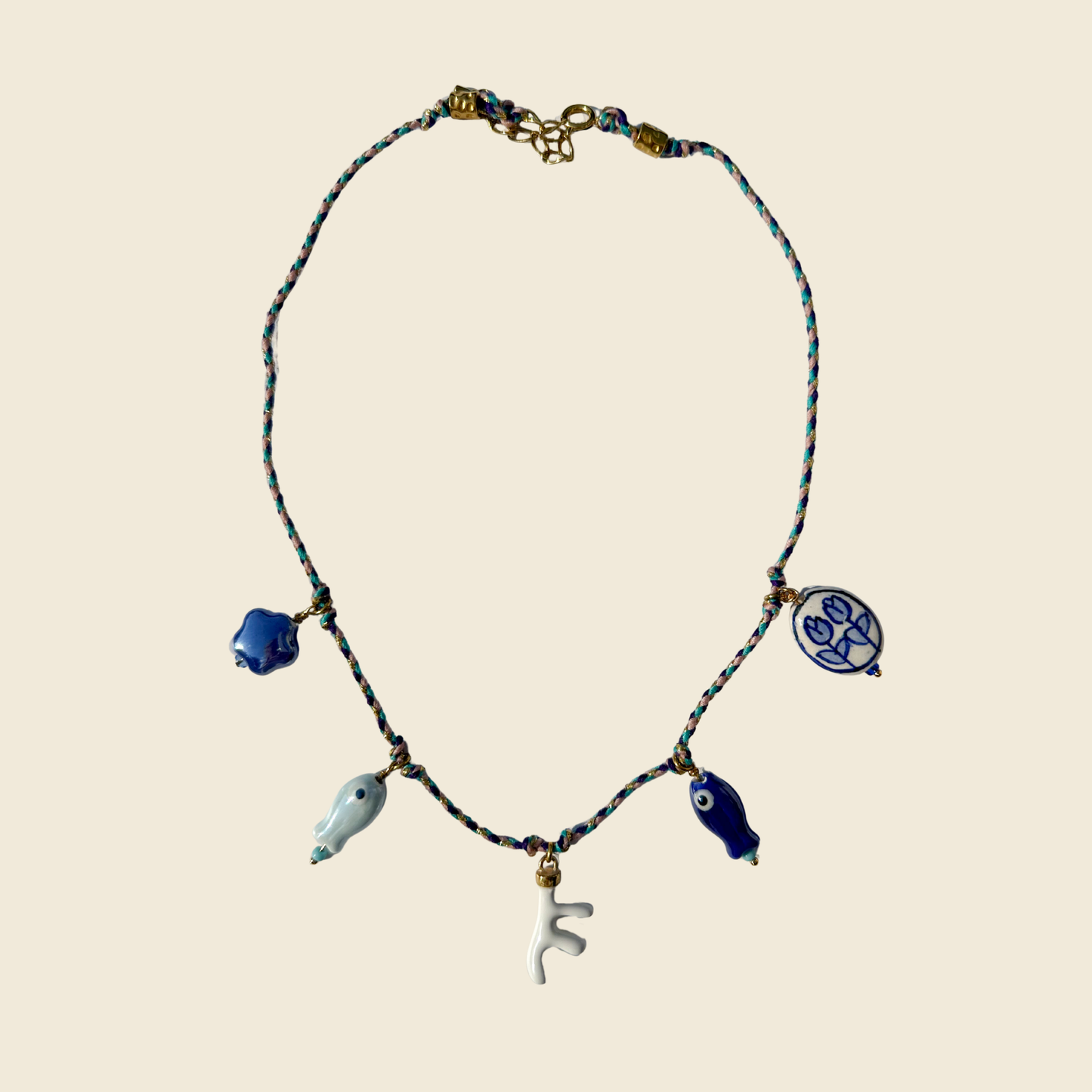 Lisa - Collier 5 charms