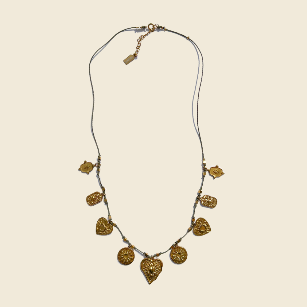 Gaïa - Collier 9 charms