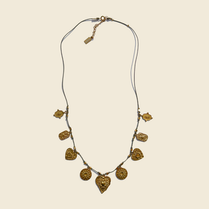 Gaïa - Collier 9 charms