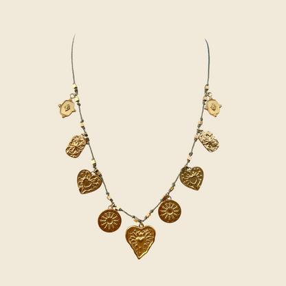 Gaïa - Collier 9 charms