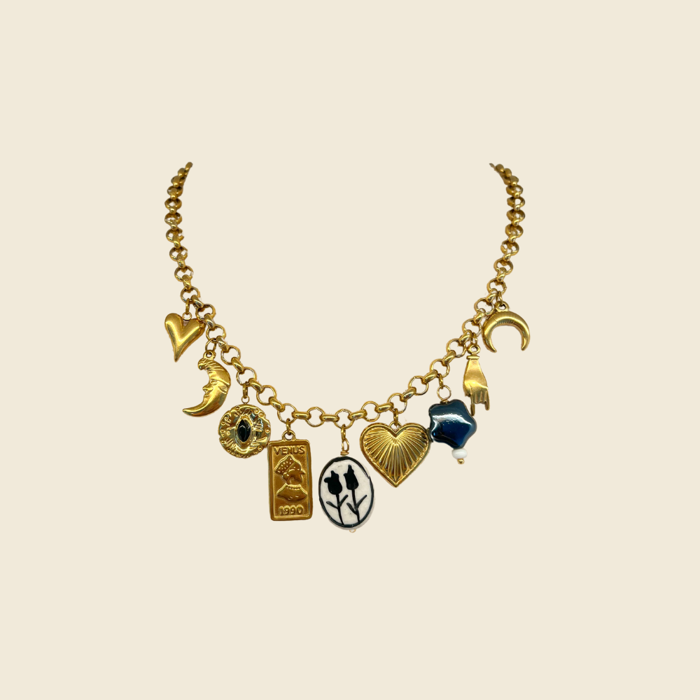 Juliette - Collier 9 charms
