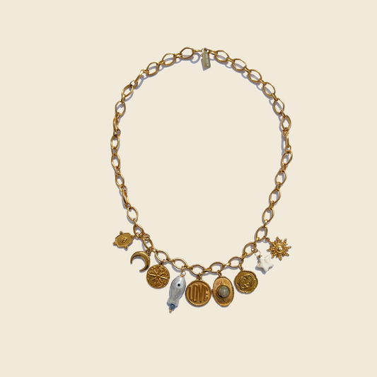 Lola - Collier 9 charms