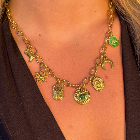 Camille - Collier 7 charms