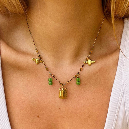Cleopatra - Collier 5 charms