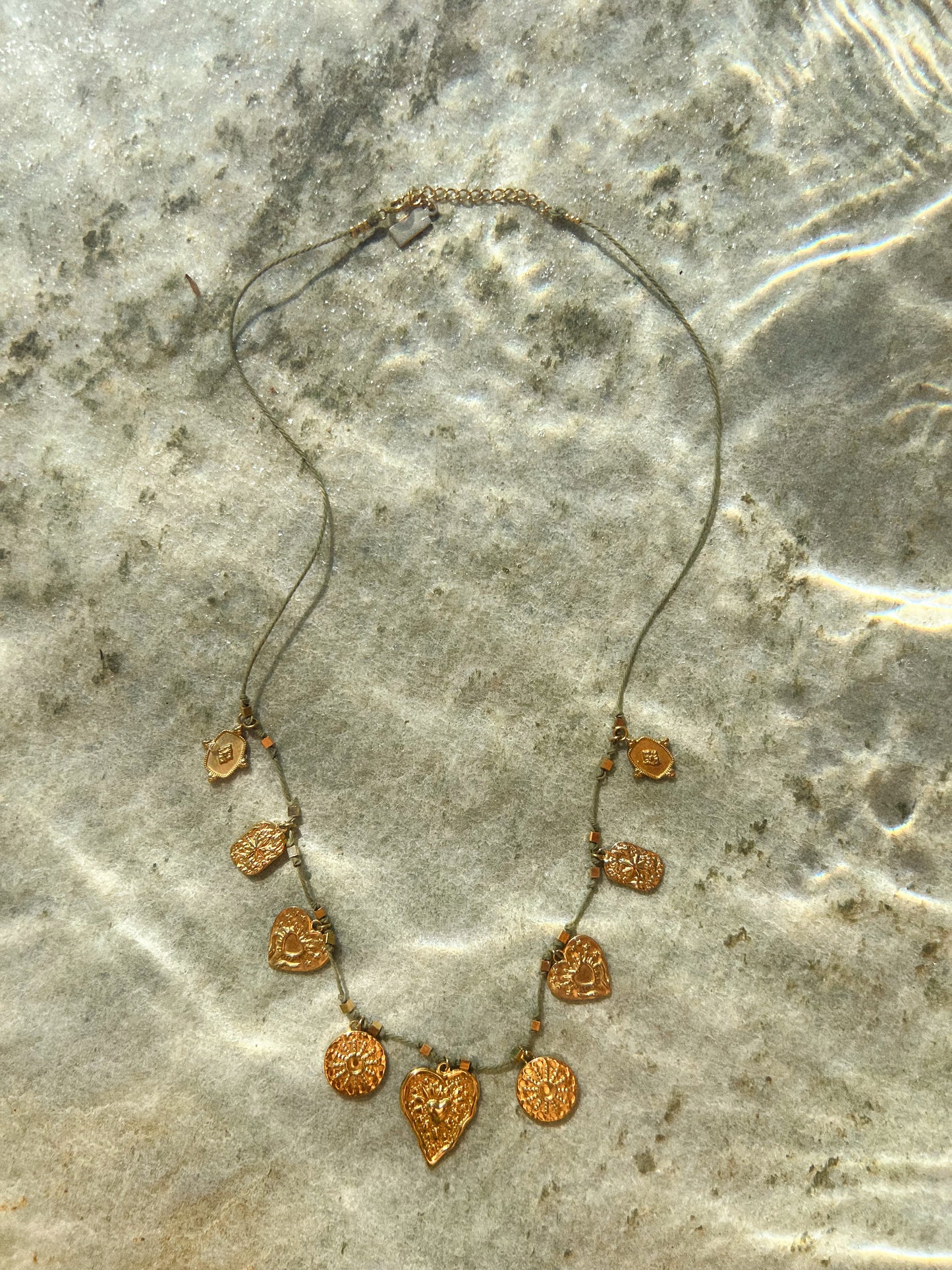 Gaïa - Collier 9 charms