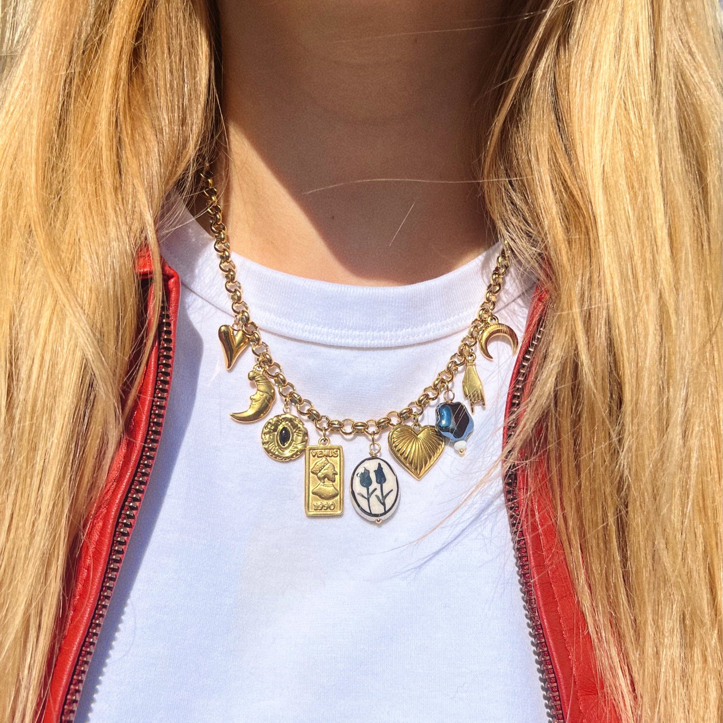 Juliette - Collier 9 charms